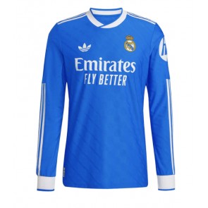 Lacne Muži Futbalové dres Real Madrid 2025-26 Dlhy Rukáv - Tretina